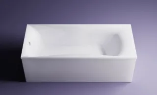 Ванна из искусственного камня Astra-Form Вега 01010002 170x70 см белый глянец